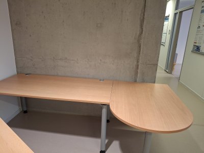 Hirsch 130225 Schreibtisch Mit Besprechungstisch Foto
